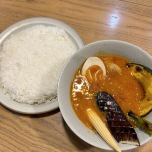 スープカレーの献立